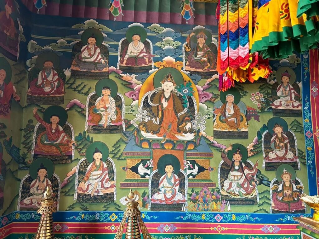 Wall paintings at Sumtrhang